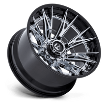 Fuel 1PC FC402 CATALYST 22x12 8x165.1 -44 Chrome W/ Gloss Black Lip