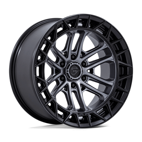 Fuel 1PC FC874 CELSIUS 20x9 6x139.7 +20 Matte Gunmetal W/ M-Blk Lip