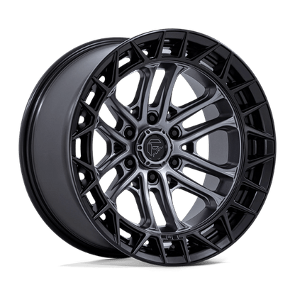 Fuel 1PC FC874 CELSIUS 20x9 6x139.7 +20 Matte Gunmetal W/ M-Blk Lip