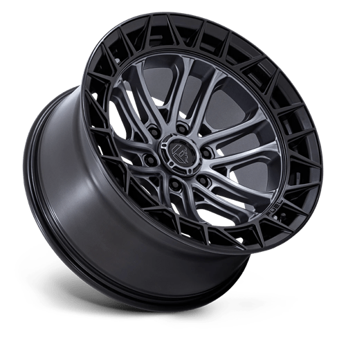 Fuel 1PC FC874 CELSIUS 17x9 6x135 +1 Matte Gunmetal W/ M-Blk Lip
