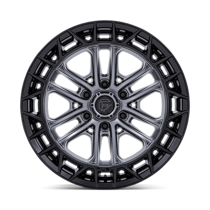 Fuel 1PC FC874 CELSIUS 20x9 6x139.7 +1 Matte Gunmetal W/ M-Blk Lip