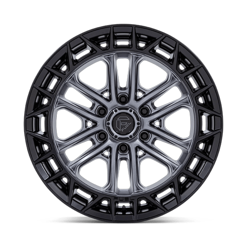 Fuel 1PC FC874 CELSIUS 17x9 6x135 +1 Matte Gunmetal W/ M-Blk Lip