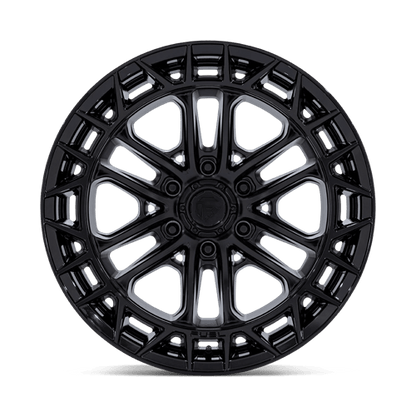 Fuel 1PC FC874 CELSIUS 20x9 6x139.7 +1 Matte Black W/ G-Blk Lip