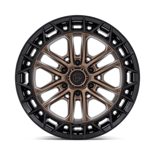 Fuel 1PC FC874 CELSIUS 17x9 6x135 -12 Matte Bronze W/ M-Blk Lip