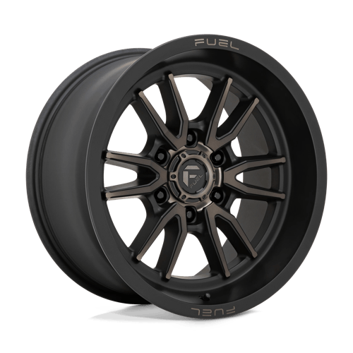 Fuel 1PC D762 CLASH 18x9 6x135 +1 Matte Black Double Dark Tint