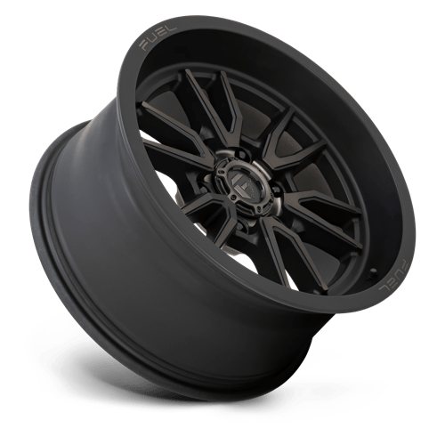 Fuel 1PC D762 CLASH 18x9 6x120 +1 Matte Black Double Dark Tint