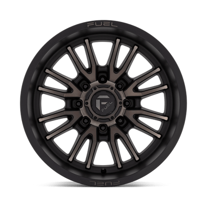 Fuel 1PC D762 CLASH 20x10 8x180 -18 Matte Black Double Dark Tint