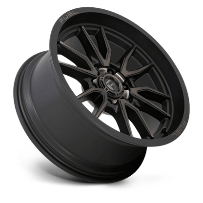 Fuel 1PC D762 CLASH 20x9 6x139.7 +1 Matte Black Double Dark Tint