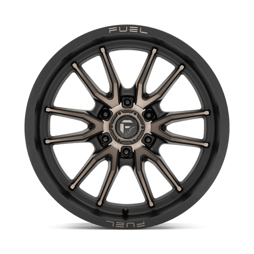 Fuel 1PC D762 CLASH 20x9 6x139.7 +1 Matte Black Double Dark Tint