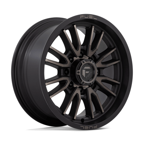 Fuel 1PC D762 CLASH 20x9 8x180 +20 Matte Black Double Dark Tint