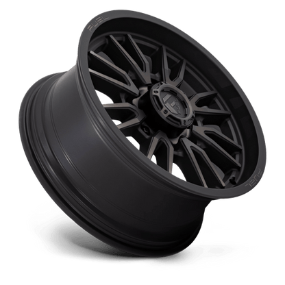 Fuel 1PC D762 CLASH 20x9 8x180 +20 Matte Black Double Dark Tint
