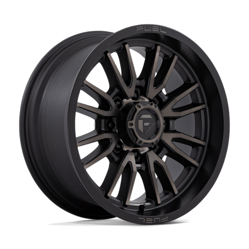 Fuel 1PC D762 CLASH 20x9 8x170 +1 Matte Black Double Dark Tint