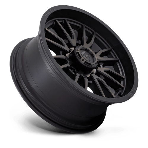 Fuel 1PC D762 CLASH 20x9 8x165.1 +1 Matte Black Double Dark Tint