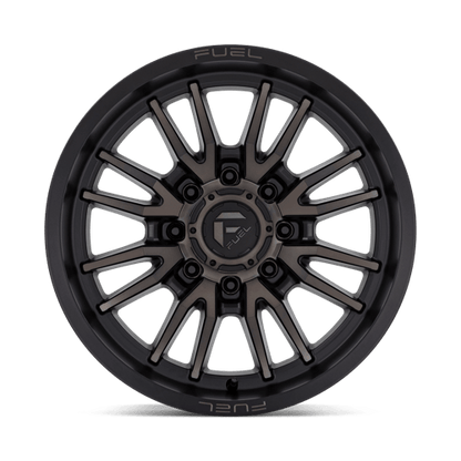Fuel 1PC D762 CLASH 20x9 8x170 +1 Matte Black Double Dark Tint