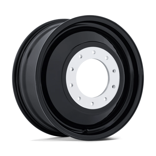 Fuel 1PC D503 DUALLY INNER 20x8.25 10x225 +114 Gloss Black