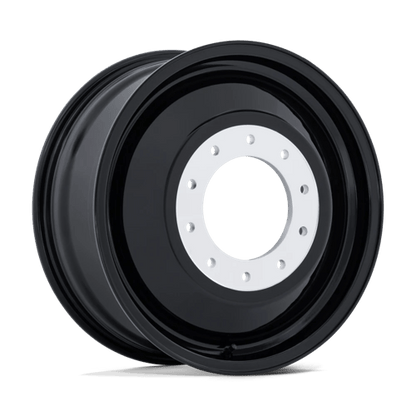Fuel 1PC D503 DUALLY INNER 24x8.25 10x225 +118 Gloss Black