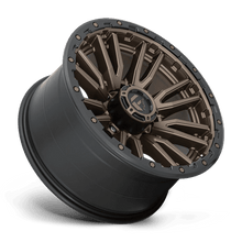 Fuel 1PC D681 REBEL 20x10 8x180 -18 Matte Bronze Black Bead Ring