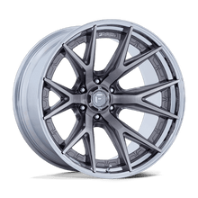 Fuel 1PC FC402 CATALYST 18x9 6x135 +1 Platinum W/ Chrome Lip