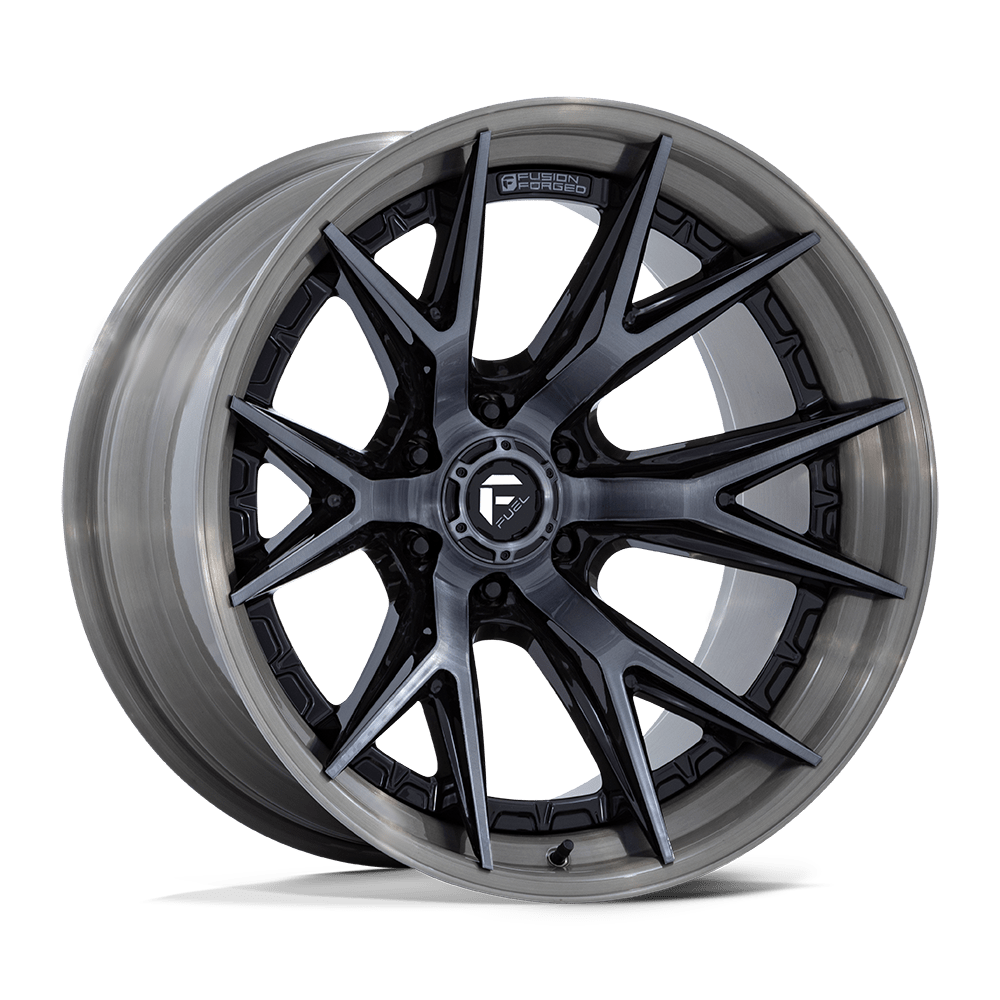 GLOSS BLACK BRUSHED DARK TINT