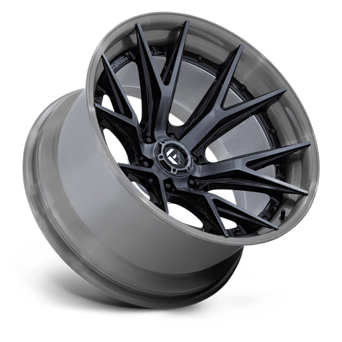 Fuel 1PC FC402 CATALYST 20x10 6x135 -18 Gloss Black Brushed Dark Tint