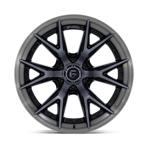 Fuel 1PC FC402 CATALYST 17x9 6x139.7 +1 Gloss Black Brushed Dark Tint