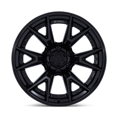 Fuel 1PC FC402 CATALYST 17x9 6x135 +1 Matte Black W/ Gloss Black Lip