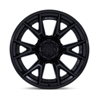 Fuel 1PC FC402 CATALYST 18x9 6x135 +1 Matte Black W/ Gloss Black Lip
