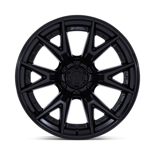 Fuel 1PC FC402 CATALYST 20x9 6x139.7 +1 Matte Black W/ Gloss Black Lip