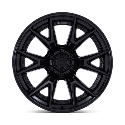 Fuel 1PC FC402 CATALYST 20x9 6x139.7 +1 Matte Black W/ Gloss Black Lip
