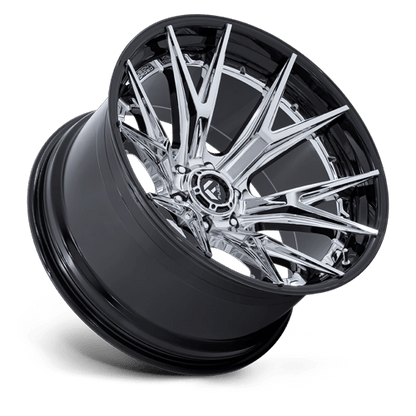 Fuel 1PC FC402 CATALYST 18x9 6x135 +1 Chrome W/ Gloss Black Lip