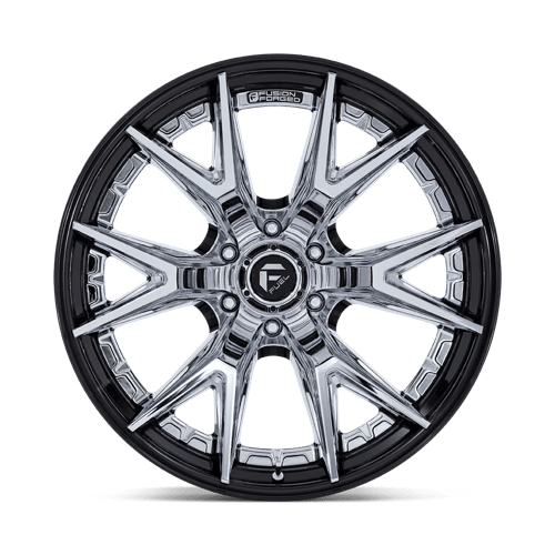 Fuel 1PC FC402 CATALYST 18x9 6x135 +1 Chrome W/ Gloss Black Lip