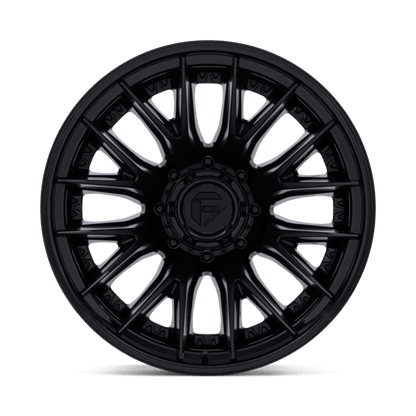 Fuel 1PC D406 CATALYST DUALLY 20x8.25 8x200 -202 Matte Black W/ Gloss Black Lip