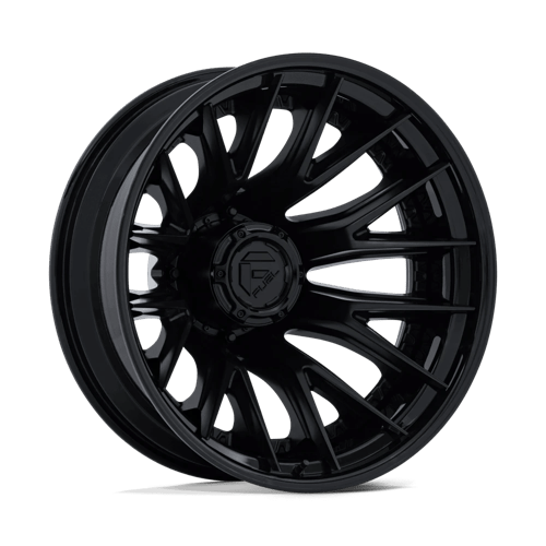 Fuel 1PC D406 CATALYST DUALLY 22x8.25 8x200 -202 Matte Black W/ Gloss Black Lip