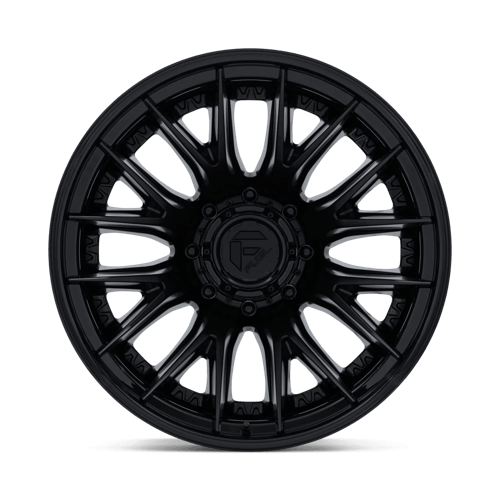 Fuel 1PC D406 CATALYST DUALLY 24x8.25 8x200 -202 Matte Black W/ Gloss Black Lip