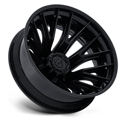 Fuel 1PC D406 CATALYST DUALLY 24x8.25 8x210 -221 Matte Black W/ Gloss Black Lip