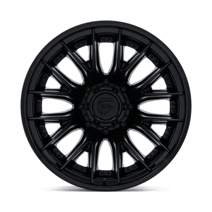 Fuel 1PC D406 CATALYST DUALLY 24x8.25 8x210 -221 Matte Black W/ Gloss Black Lip