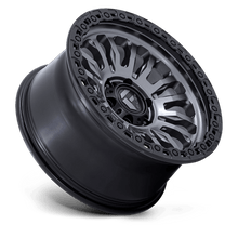 Fuel 1PC FC857 RINCON 17x9 6x135 -12 Matte Gunmetal W/ M-Black Lip