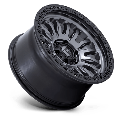 Fuel 1PC FC857 RINCON 17x9 6x135 +1 Matte Gunmetal W/ M-Black Lip