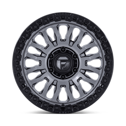 Fuel 1PC FC857 RINCON 18x9 6x135 -12 Matte Gunmetal W/ M-Black Lip