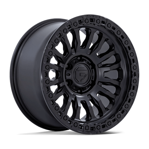 Fuel 1PC FC857 RINCON 17x9 8x180 +20 Matte Black W/ Gloss Black Lip