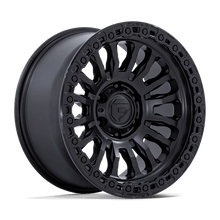 Fuel 1PC FC857 RINCON 17x9 8x170 +1 Matte Black W/ Gloss Black Lip