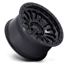 Fuel 1PC FC857 RINCON 17x9 8x165.1 +1 Matte Black W/ Gloss Black Lip