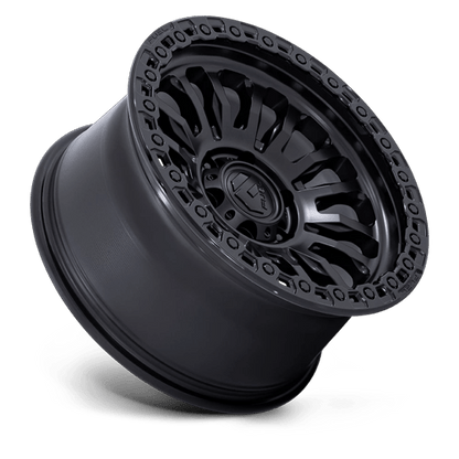 Fuel 1PC FC857 RINCON 18x9 8x165.1 +1 Matte Black W/ Gloss Black Lip