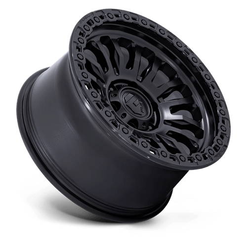 Fuel 1PC FC857 RINCON 18x9 6x139.7 +1 Matte Black W/ Gloss Black Lip