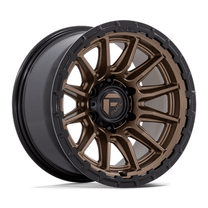 Fuel 1PC FC866 PISTON 17x8.5 6x135 +25 Matte Bronze W/ Gloss Black Li