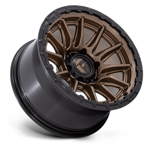 Fuel 1PC FC866 PISTON 17x9 6x135 +1 Matte Bronze W/ Gloss Black Li