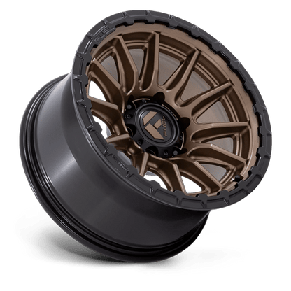 Fuel 1PC FC866 PISTON 17x8.5 6x139.7 +25 Matte Bronze W/ Gloss Black Li