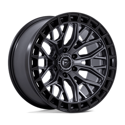 Fuel 1PC FC869 SIGMA 20x10 6x139.7 -18 Matte Gunmetal W/ M-Blk Lip