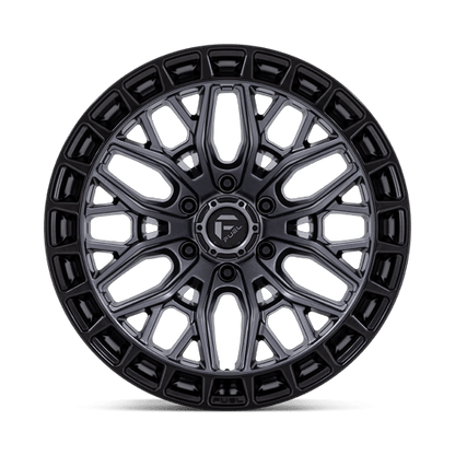 Fuel 1PC FC869 SIGMA 20x9 5x127 +1 Matte Gunmetal W/ M-Blk Lip