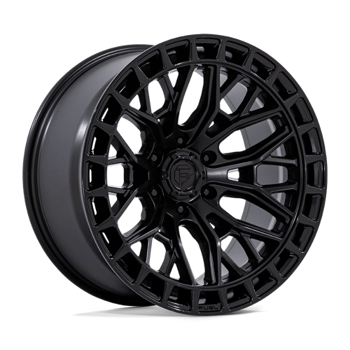 Fuel 1PC FC869 SIGMA 22x9.5 6x139.7 +18 Blackout W/ G-Blk Lip